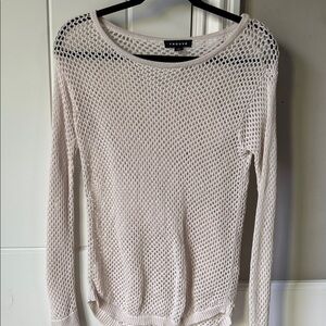 Trouvé Cream glitter Knit Sweater in size small